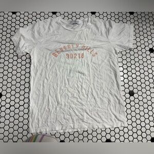 Tee ink White Beverly Hills Graphic T-Shirt size 6